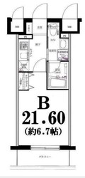 グリフィン武蔵中原の物件間取画像